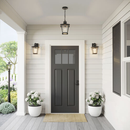 Bellmon 1 Light 13.25 inch Powder Coated Black Outdoor Wall Sconce